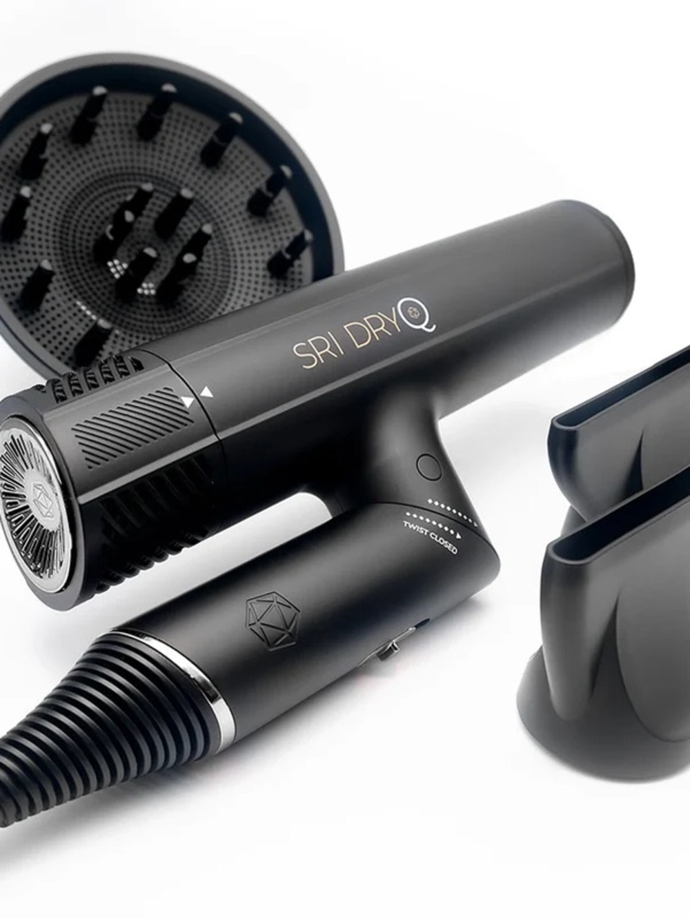 SRILABS DryQ Hair Tool in Black new